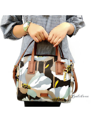 Fossil ZB6907992 Emma Satchel Dark Floral