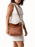 Fossil ZB6979200 Maya Hobo Brown Bag
