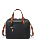 Fossil Rachel Handbag Smooth Leather Black