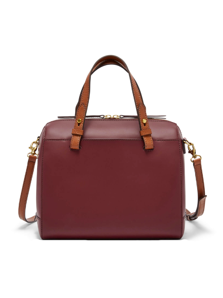 Fossil ZB7258607 Rachel Handbag Smooth Leather Cabernet