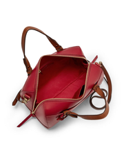 Fossil ZB7258627 Rachel Satchel Red Velvet