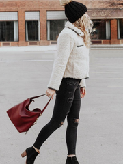 Fossil ZB7285607 Maya Messenger Bag Cabernet