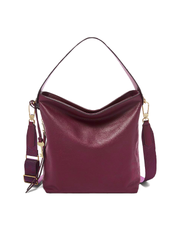 Fossil ZB7285672 Maya Hobo Small Raspberry Wine