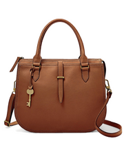 Fossil ZB7412200 Ryder Large Satchel Brown Bag Balilene