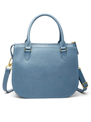 Fossil ZB7412491 Ryder Large Satchel Faded Indigo