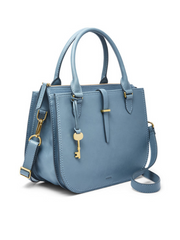 Fossil ZB7412491 Ryder Large Satchel Faded Indigo