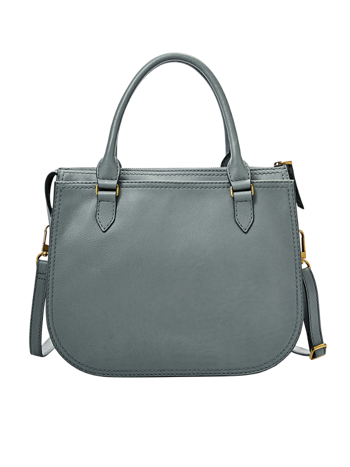 Fossil ZB7412494 Ryder Large Satchel Bag Blue Steel