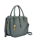 Fossil ZB7412494 Ryder Large Satchel Bag Blue Steel
