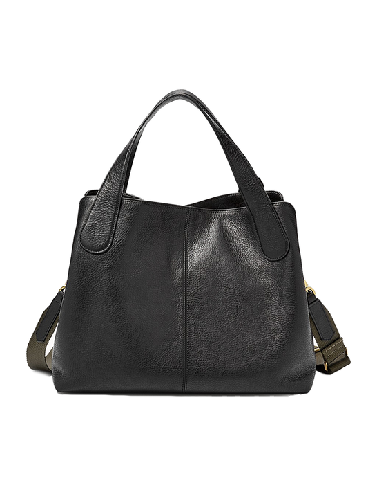 Fossil ZB7566001 Maya Satchel Crossbody Black