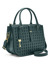 Fossil ZB7589380 Ryder Satchel Indian Teal
