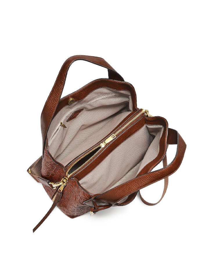 Fossil-ZB7838914-Maya-Satchel-Brown-Multi-Balilene-dalam