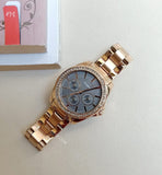 Fossil BQ3418 Janice Multifunction RoseGold Tone Stainless Steel Watch