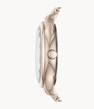 Fossil BQ3466 Laney Three-Hand Pastel Pink Stainless Steel Watch