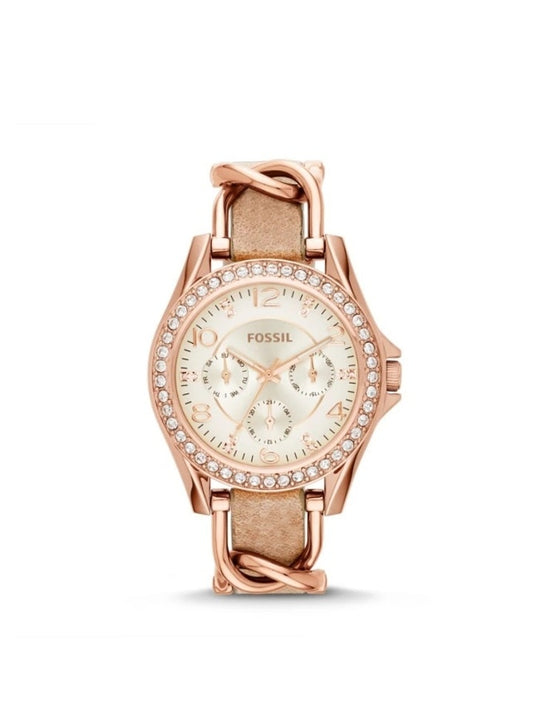Fossil Es3466 Riley Multifunction Rose