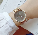 Fossil Es4468 Womens Neely Rose-Tone Stainless Steel Watch