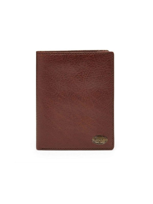 Fossil MLG0083201 Estate Passport Case Dark Brown