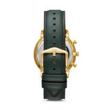 Fossil FS5580 Neutra Chronograph Dark Green Leather Watch