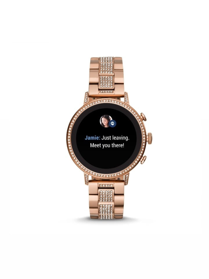 Fossil Ftw6011 Gen 4 Smartwatch Venture Rose Gold Tone Stainless Steel