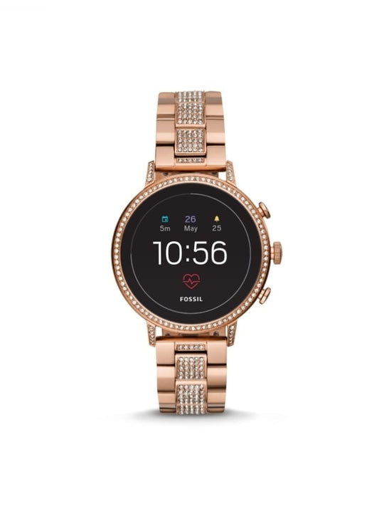 Fossil Ftw6011 Gen 4 Smartwatch Venture Rose Gold Tone Stainless Steel