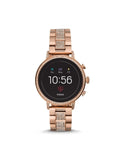 Fossil Ftw6011 Gen 4 Smartwatch Venture Rose Gold Tone Stainless Steel