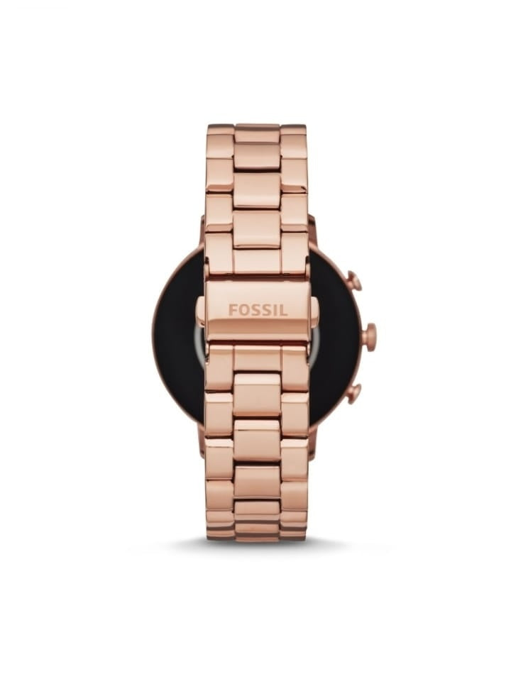 Fossil Ftw6011 Gen 4 Smartwatch Venture Rose Gold Tone Stainless Steel