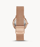 Fossil LE1091 Damenuhr Prismatic Kaleido Edelstahl Rosegold