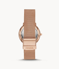 Fossil LE1091 Damenuhr Prismatic Kaleido Edelstahl Rosegold