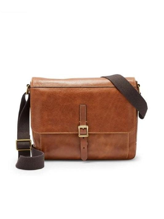 Fossil Mbg9034222 Defender Ew City Cognac Bag