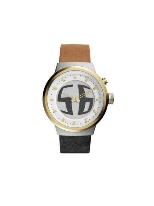 Fossil Ocf3001set Opening Ceremony Big Tic Analog Digital Brown