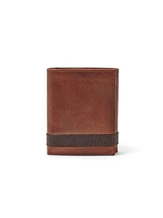 Fossil ML3645 Quinn Three-Fold Brown