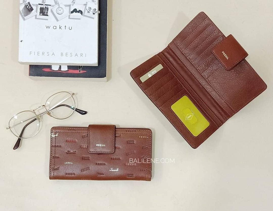 Fossil SL7914914 RFID Logan Tab Brown Multi