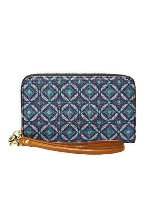 Fossil SL4273403 Sydney Zip Phone Blue Multi