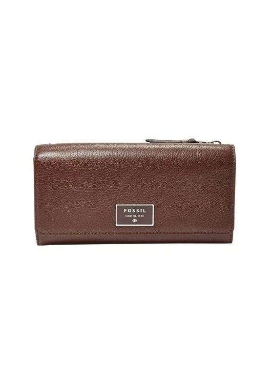 Fossil Sl6676206 Dawson Flap Clutch Espresso