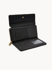 Fossil Swl3009001 Jori Flap Clutch Black