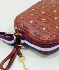 Fossil ZB7837914 Elle Crossbody Brown Multi