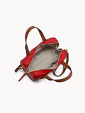 Fossil Zb7256646 Rachel Satchel Brick Red