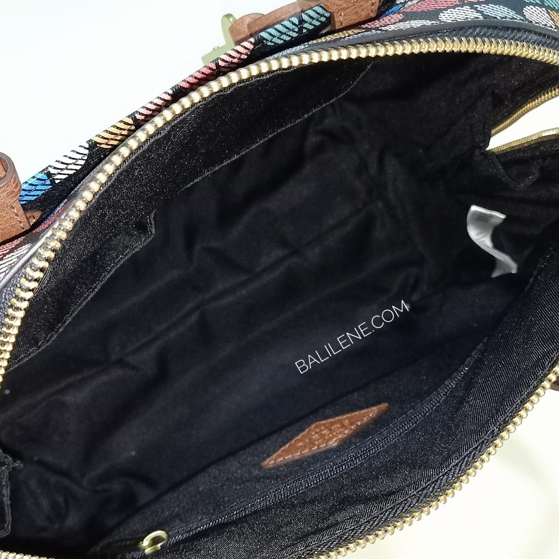 Fossil  Zb7314016 Rachel Satchel Black Multi