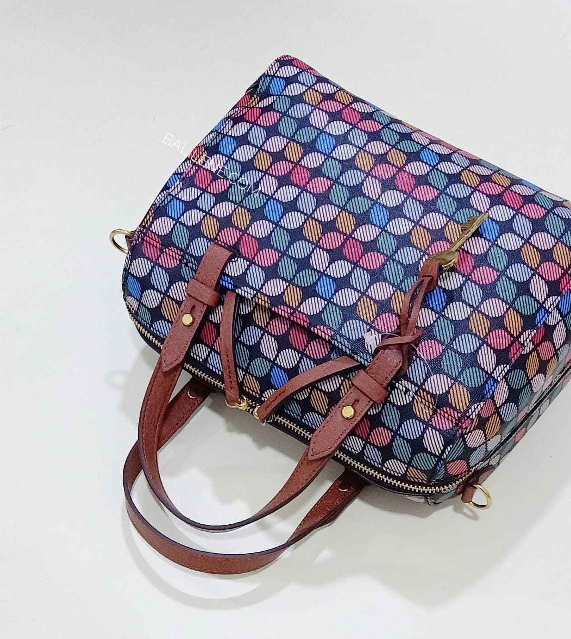 Fossil  Zb7314016 Rachel Satchel Black Multi