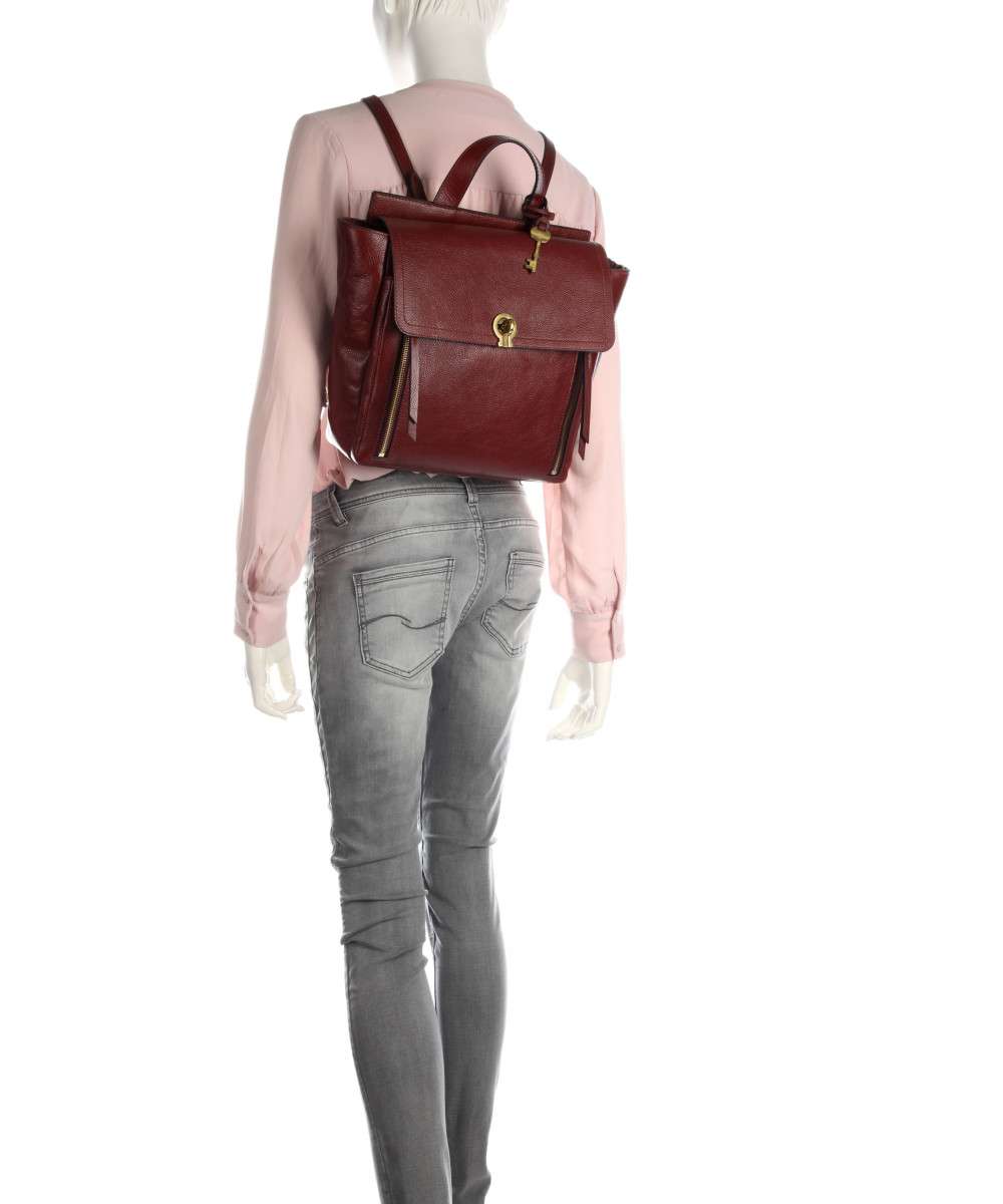 amelia fossil leather backpack purse Fossil Zb7788227 Amelia Backpack Hena – Balilene