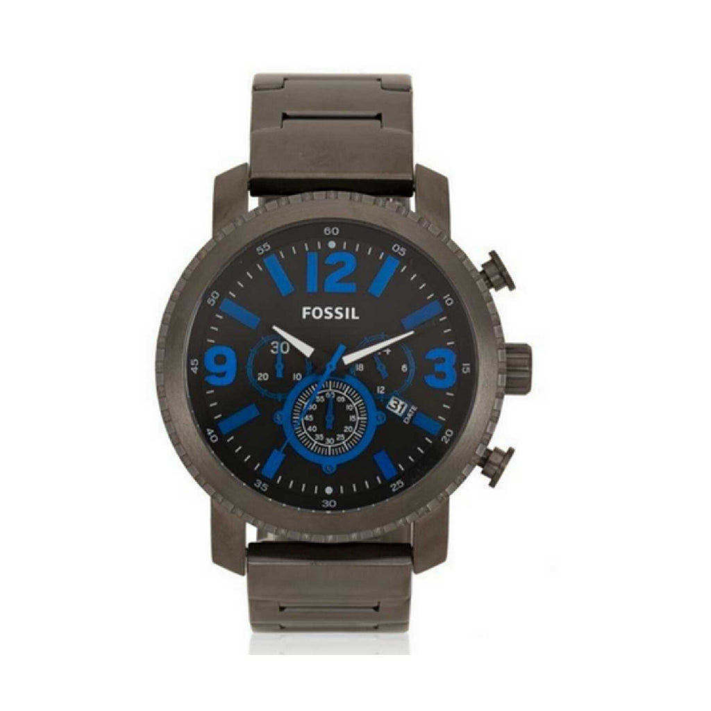 Fossil BQ2114 Gage Chronograph Gunmetal Blue Watch