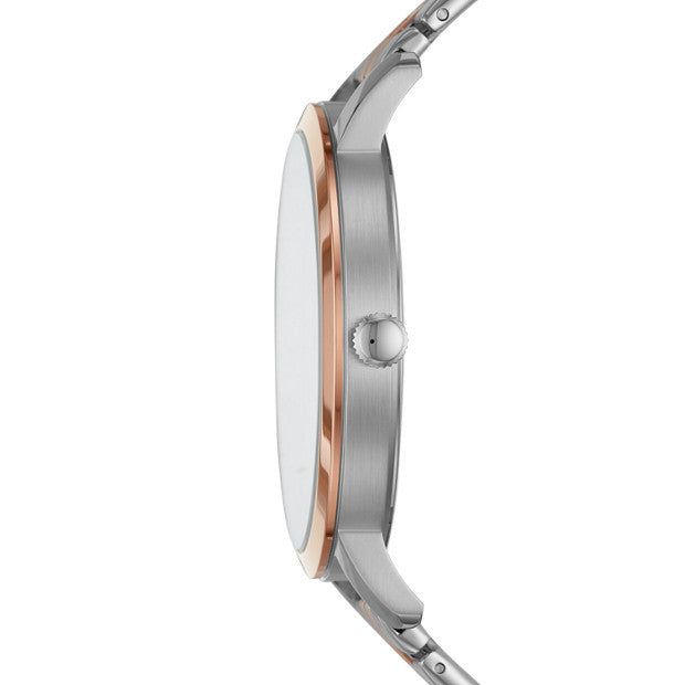 Fossil BQ2417 Lux Luther Three-hand Two-tone Stainless Steel Watch
