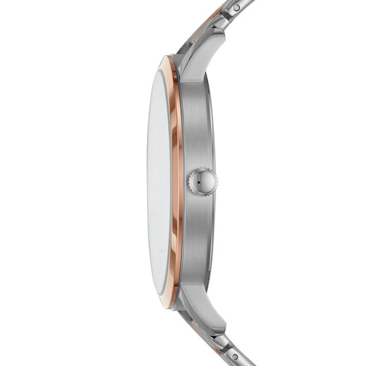 Fossil BQ2417 Lux Luther Three-hand Two-tone Stainless Steel Watch
