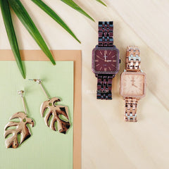 Fossil Es4311 Micah Three Hand Wine Watch