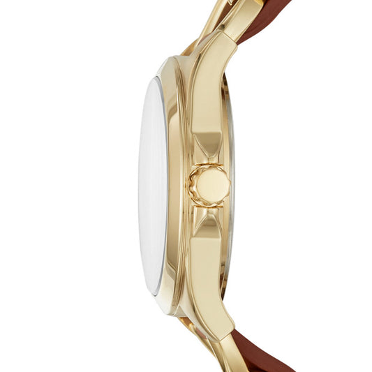 Fossil BQ3411 Modern Courier Multifunction Brown Leather Watch