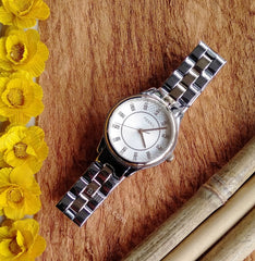 Fossil Bq1574 Modern Sophisticate Three-hand Two-tone Stainless Steel Watch