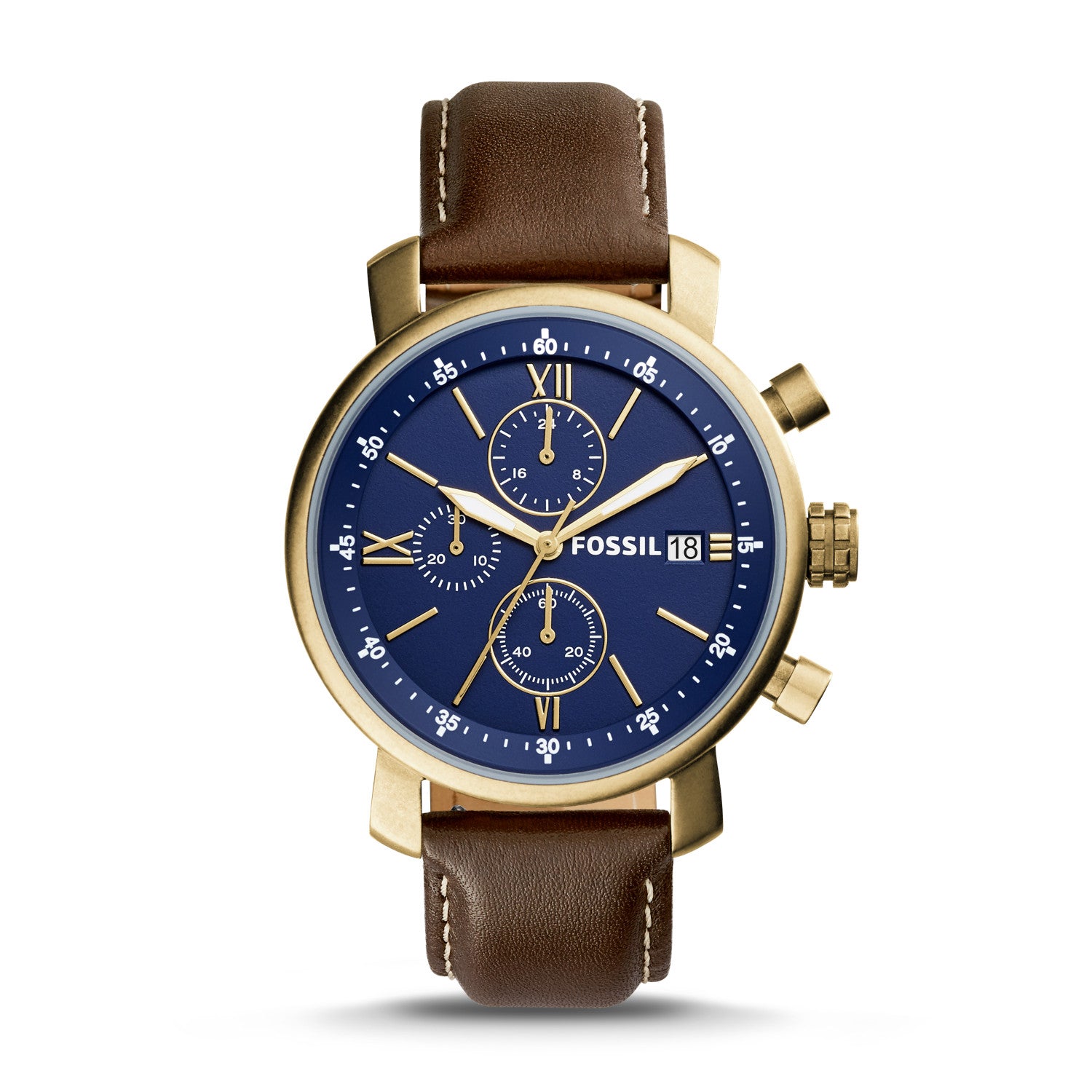 Fossil BQ2099 Rhett Chronograph Bronze Tone  Watch