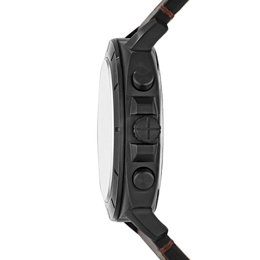 Fossil  Bq2380ie Privateer Chronoghraph Brown
