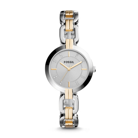 Fossil BQ3207 Kerrigan Three Hand Two Tone Watch