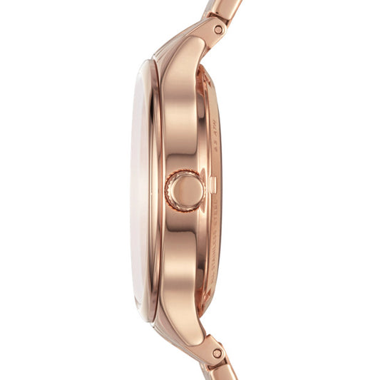 Fossil Bq3264 Suitor Mechanical Rose Gold-tone Stainless Steel Watch