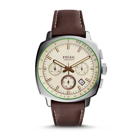 Fossil CH2994 Haywood Chronograph Brown Leather Watch